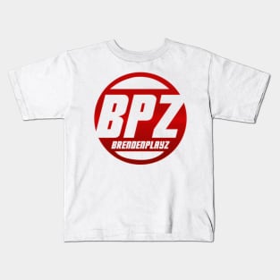 BrendenPlayz - "BPZ" Red Logo Kids T-Shirt